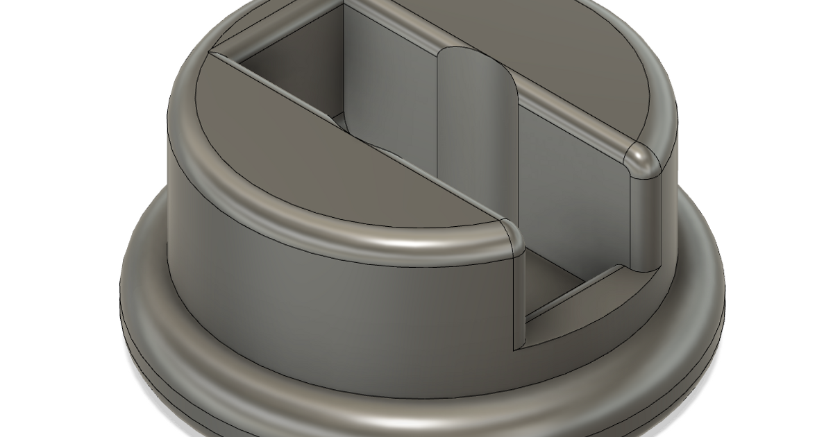 Modern Couch Leg Buffer by OnyxHat Download free STL model