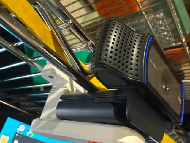 logitech wire shelf mount