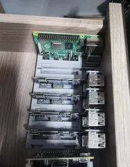 Bulk Raspberry Pi4b Pi3b holder organiser