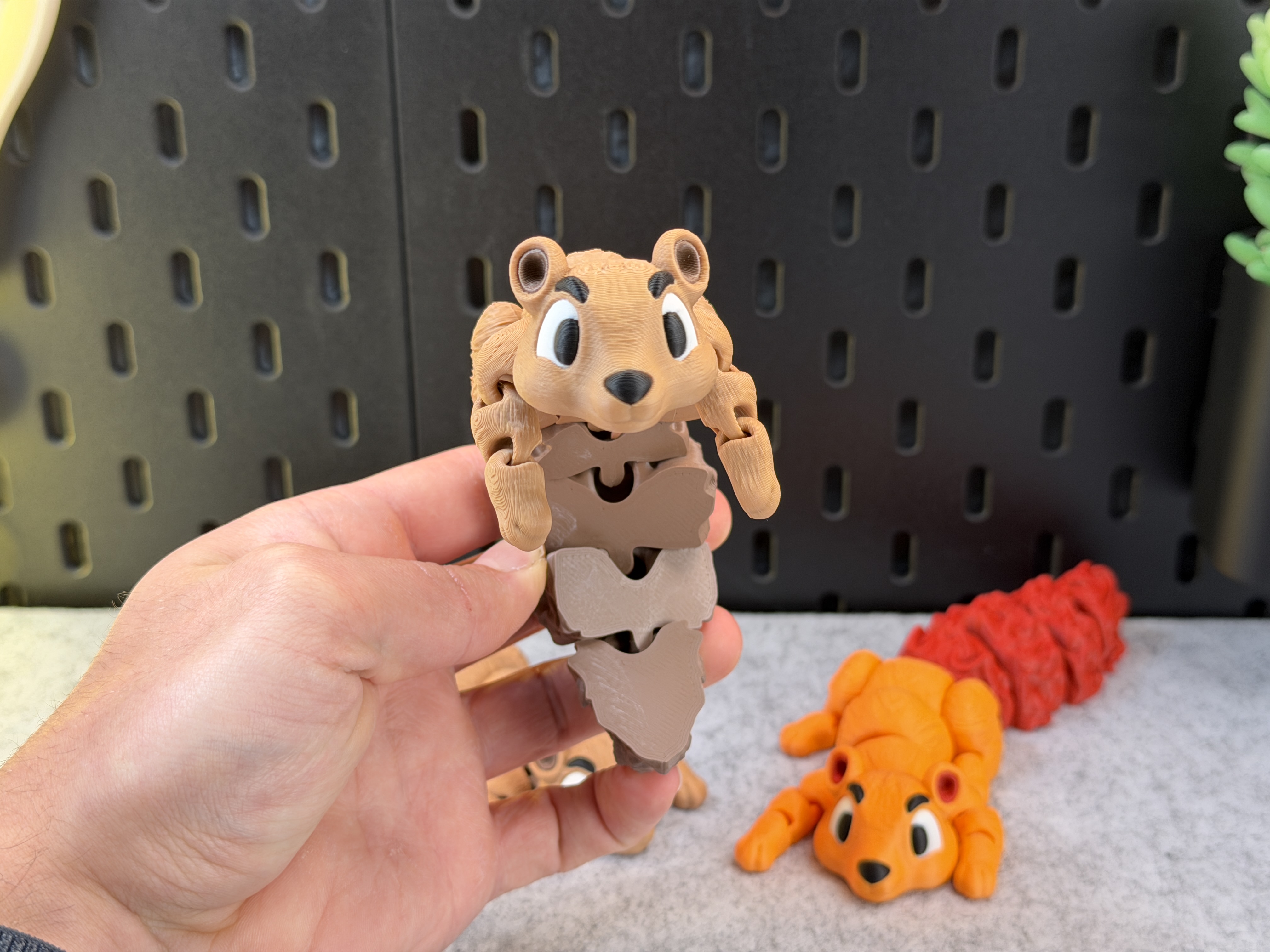 Miniatura 5 do modelo 3D Articulated Cute Squirrel