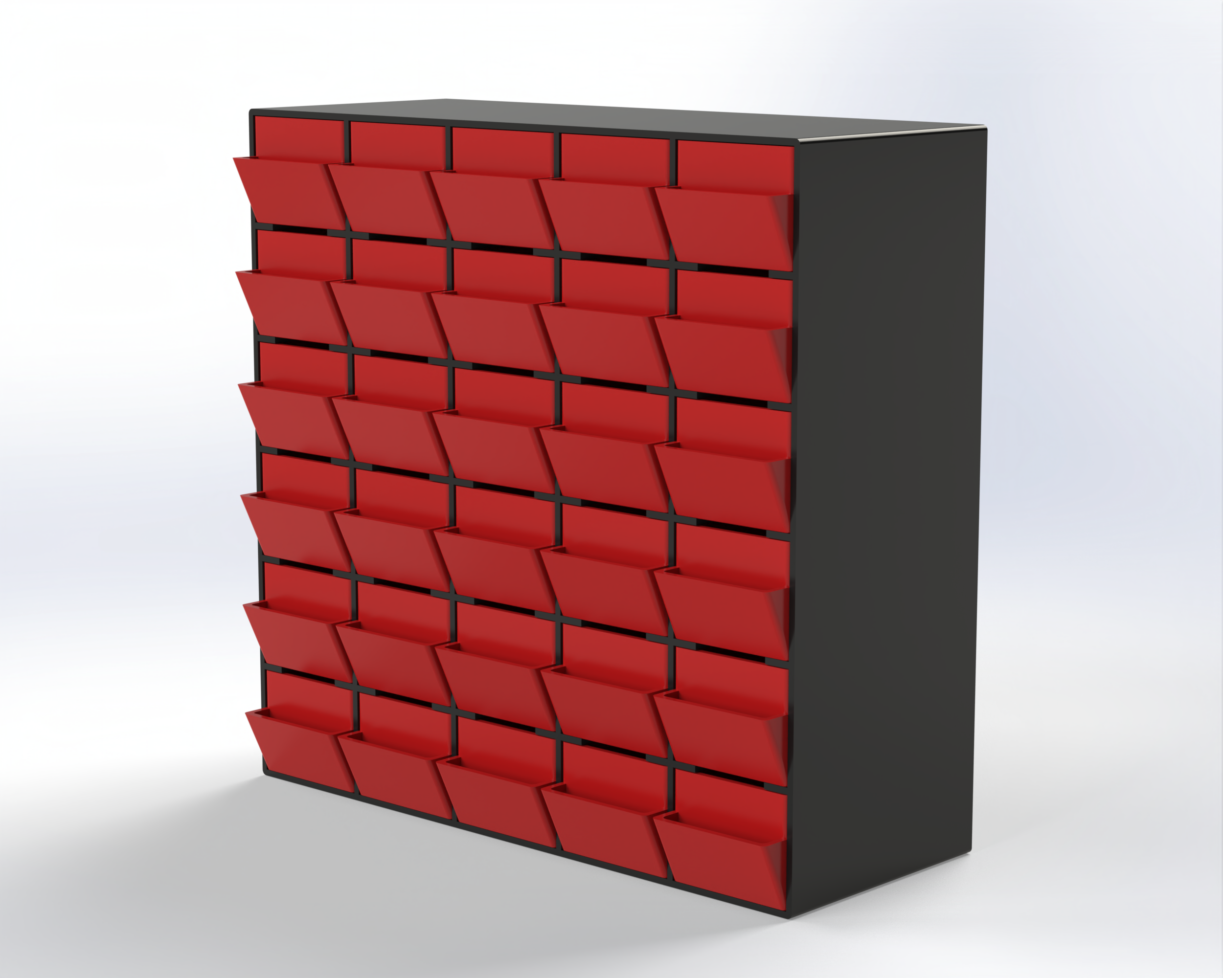 Small Parts Bin - Fully Printable