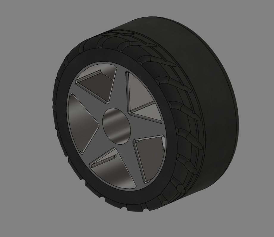 HPI micro RS4 wheels and tires