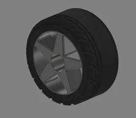HPI micro RS4 wheels and tires