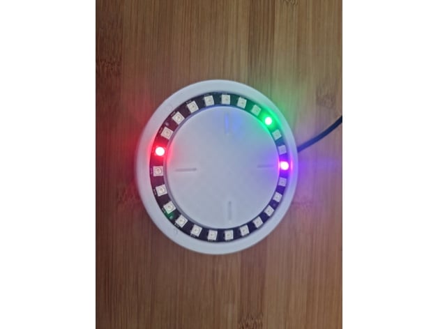 LED Watch WS2812 24 LED Notifier by Tekko83 | Download free STL model ...