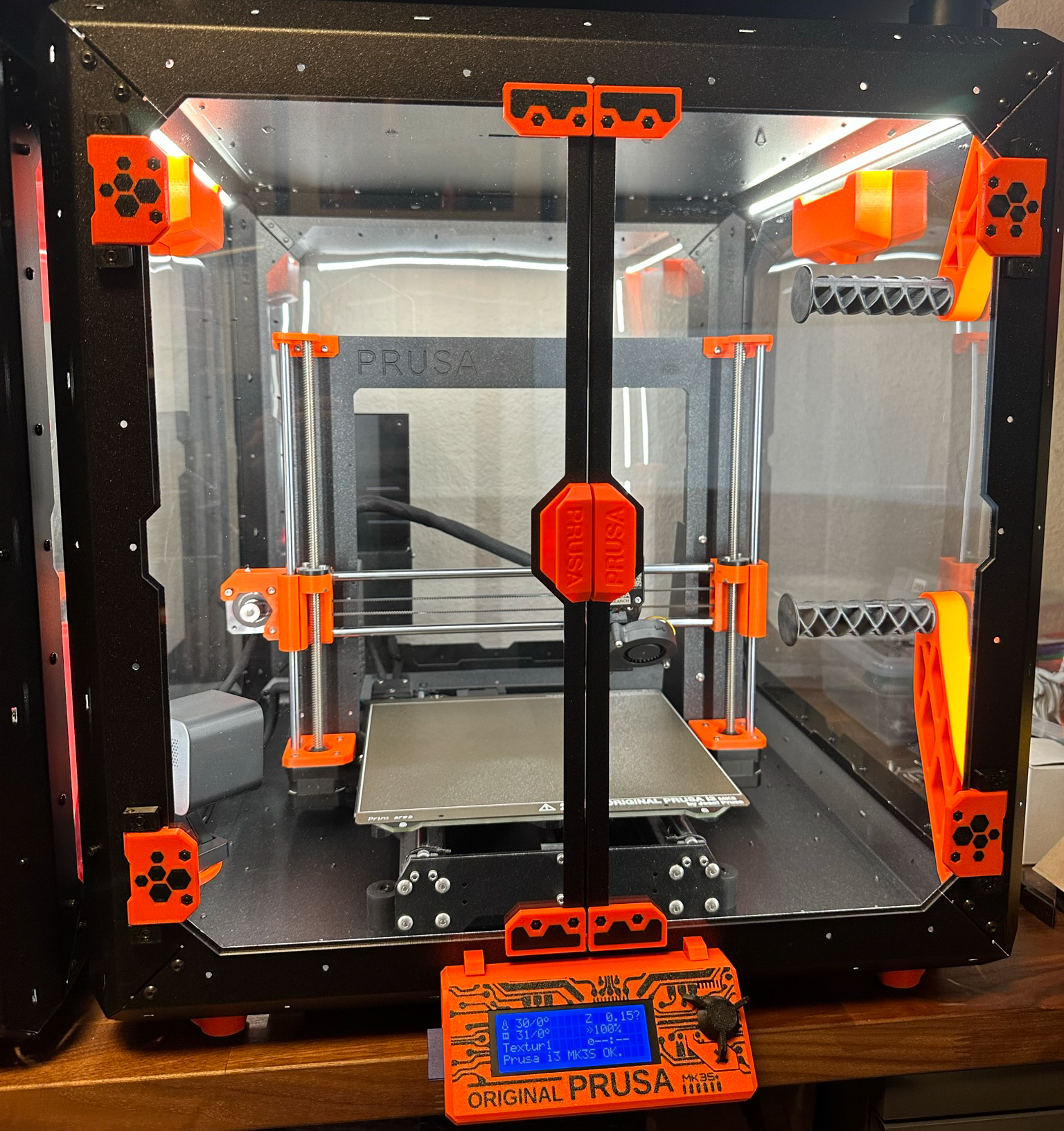 Prusa Enclosure Printable Parts - Dual Color Remix