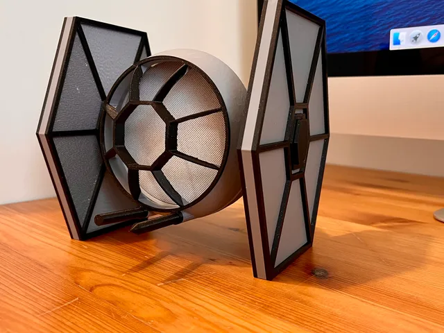 Echo pop Tie Fighter -> easy print