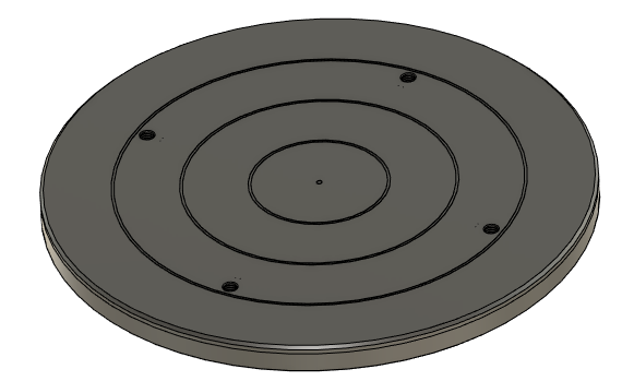 Revopoint Turntable Adapter plate by MYCNC3D | Download free STL model ...