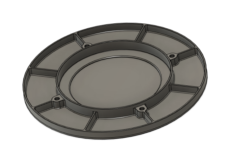 Revopoint Turntable Adapter Plate By MYCNC3D | Download Free STL Model ...