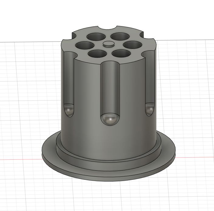 Revolver Pencil Holder