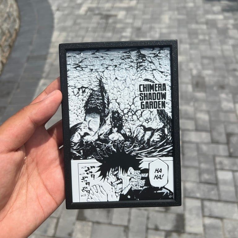 Megumi Chimera Shadow Garden Manga Panel - Jujutsu Kaisen (JJK