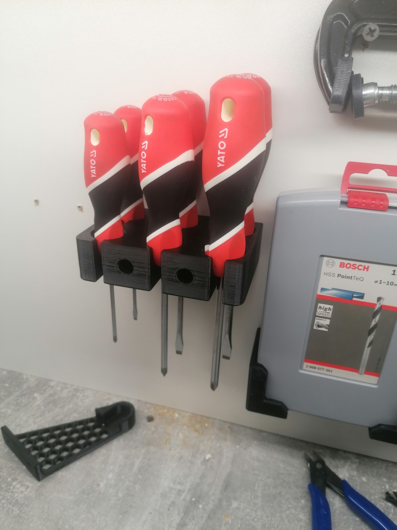 YATO Screwdriver wall holder YT-25965