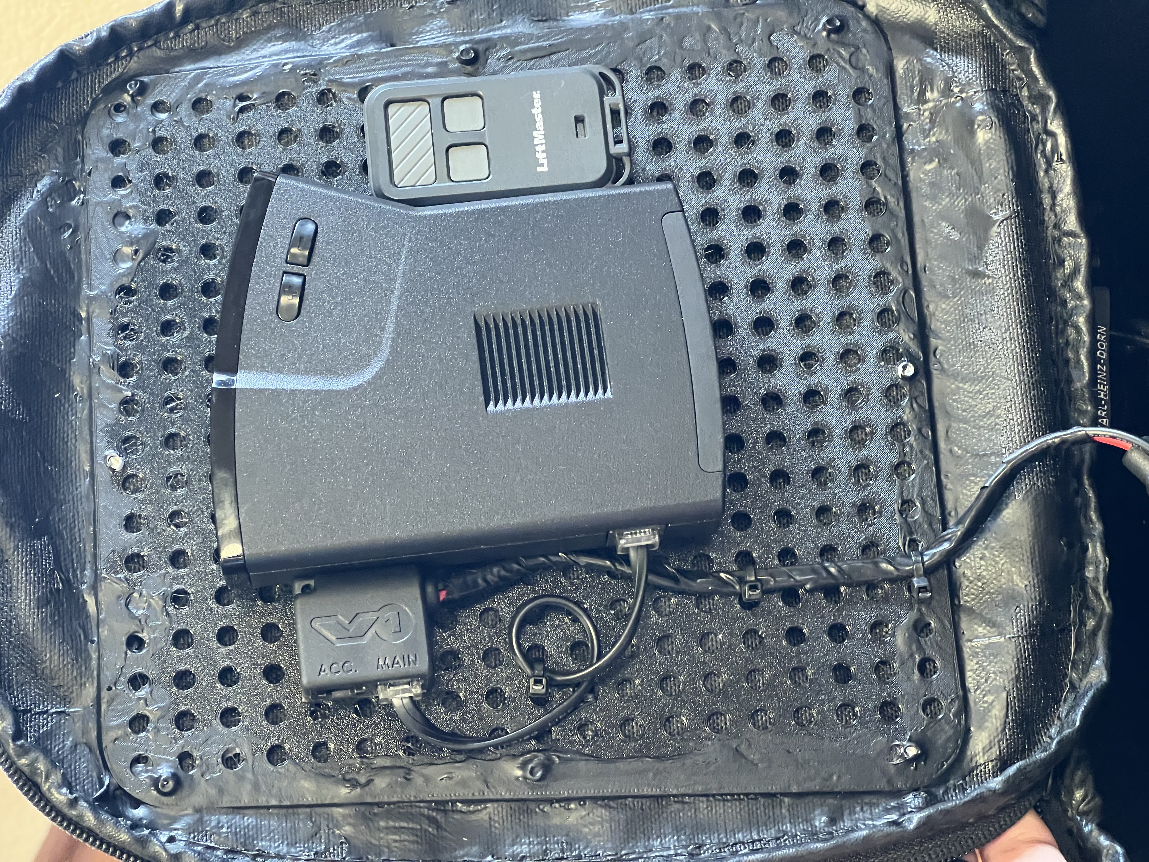 Motorcycle Tank Bag Gear Rack