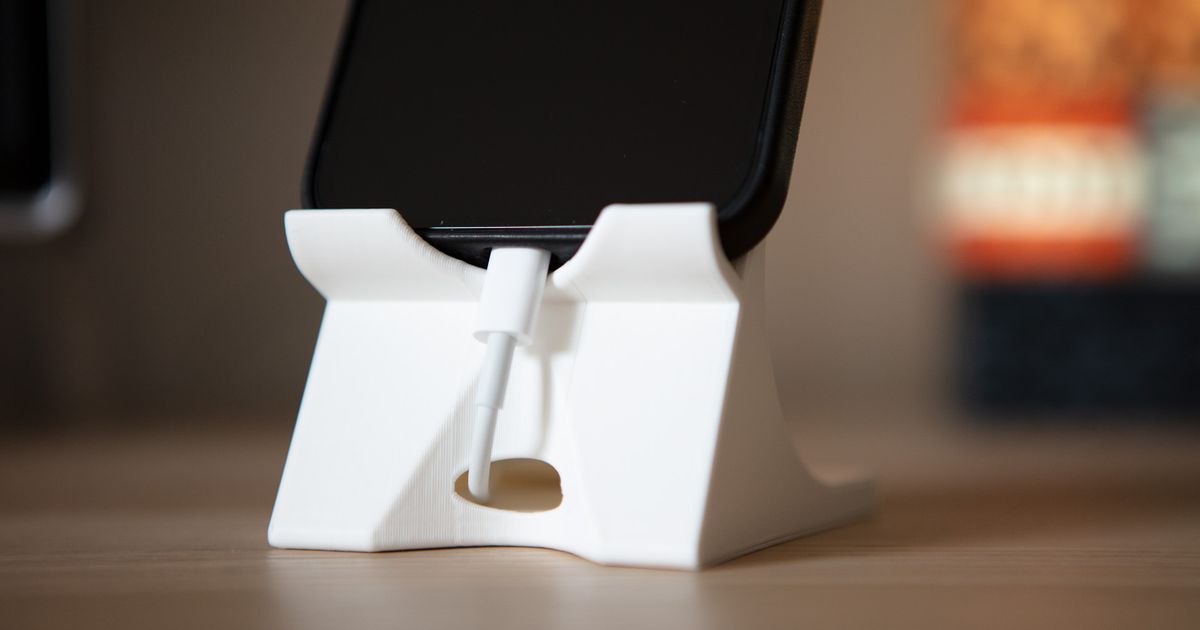 Phone holder CJF by Calle Download free STL model