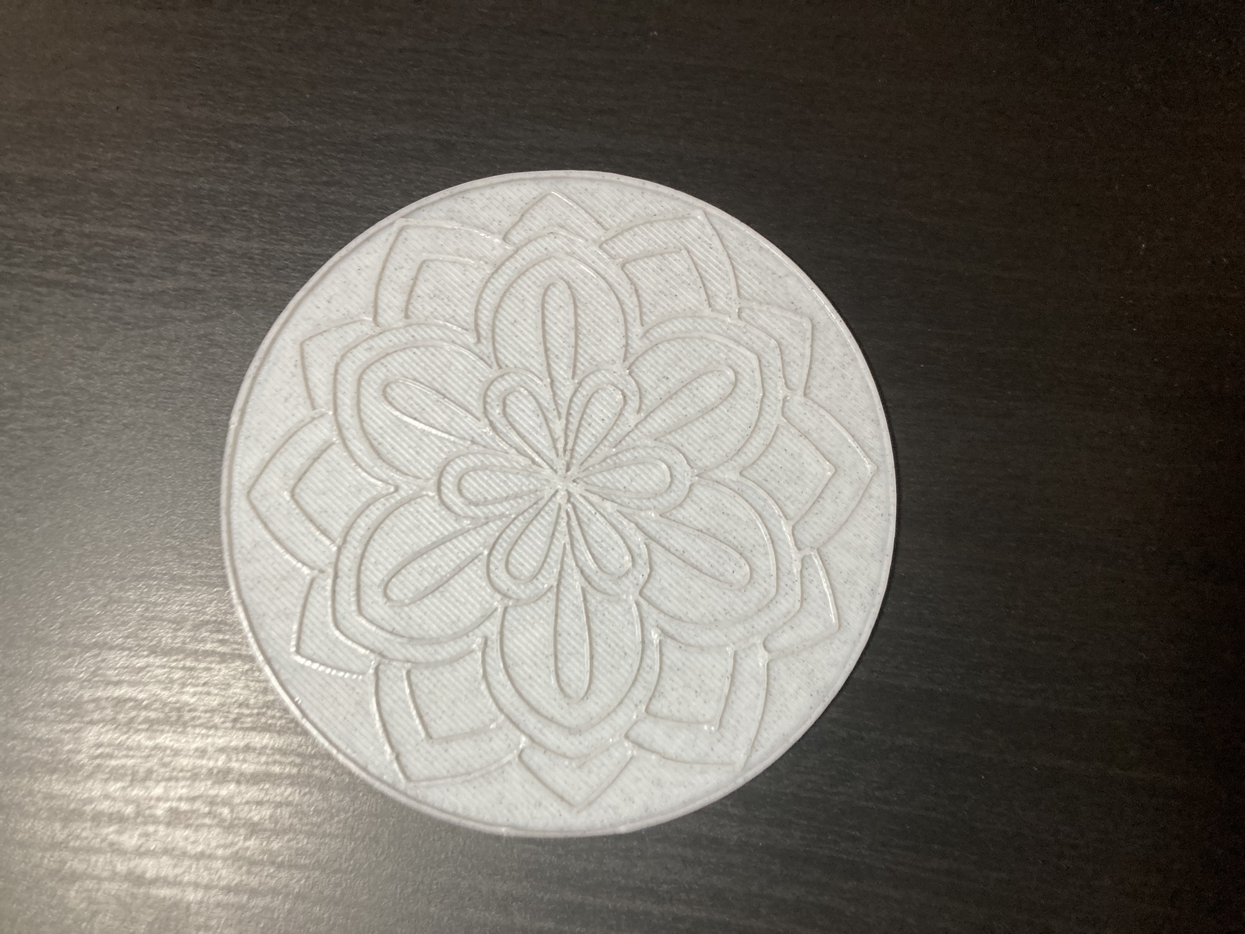 Miniatura 2 do modelo 3D Mandala Coasters