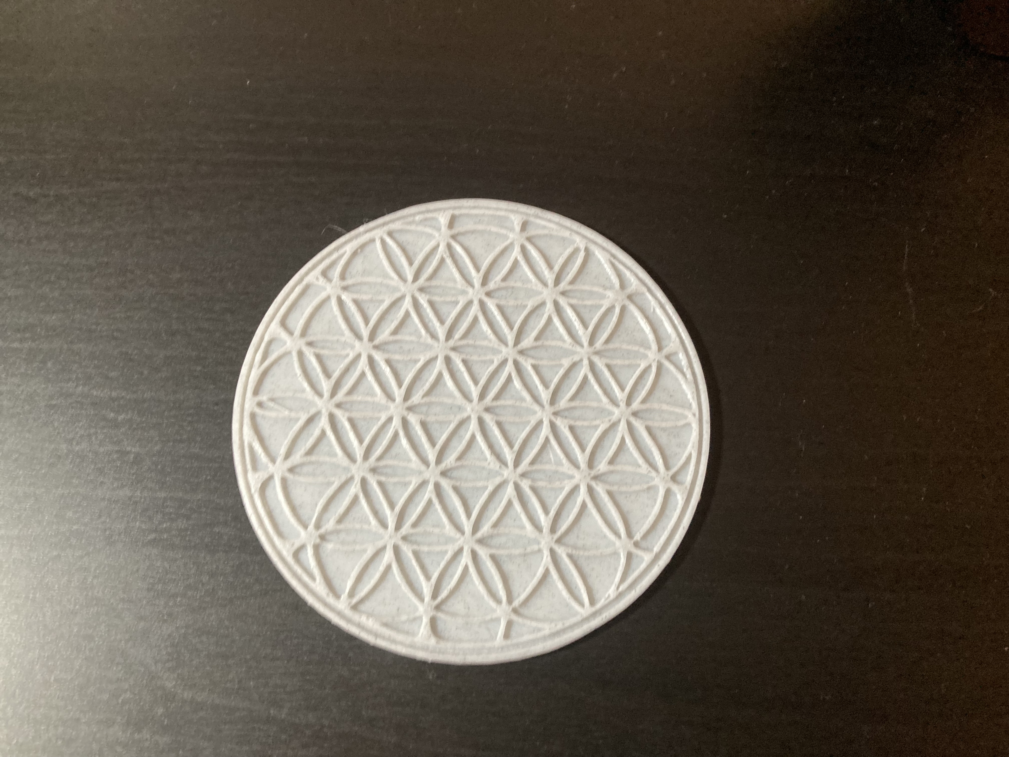 Miniatura 6 do modelo 3D Mandala Coasters
