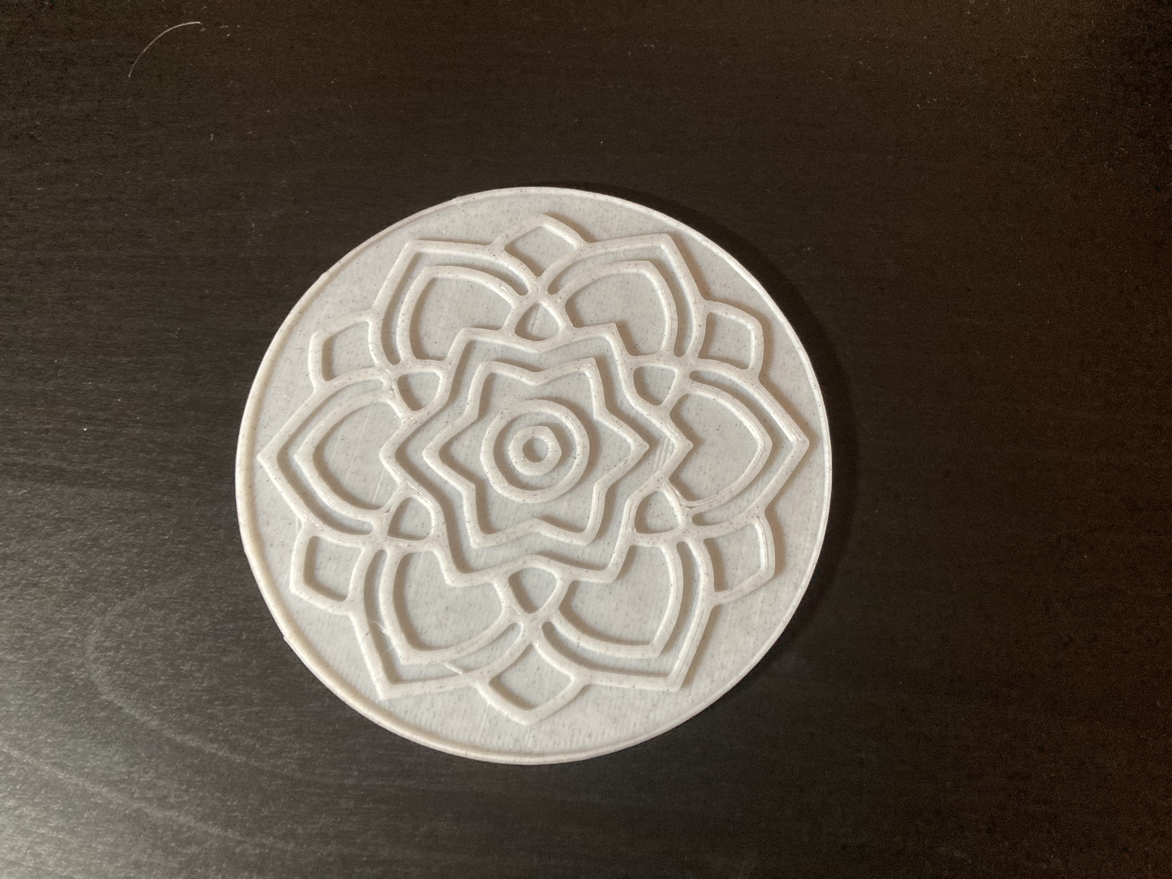 Miniatura 5 do modelo 3D Mandala Coasters