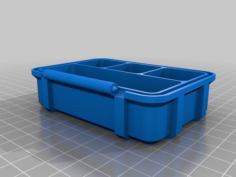 4 Compartment Rugged Storage Box by TheSameNameTwice | Download free ...