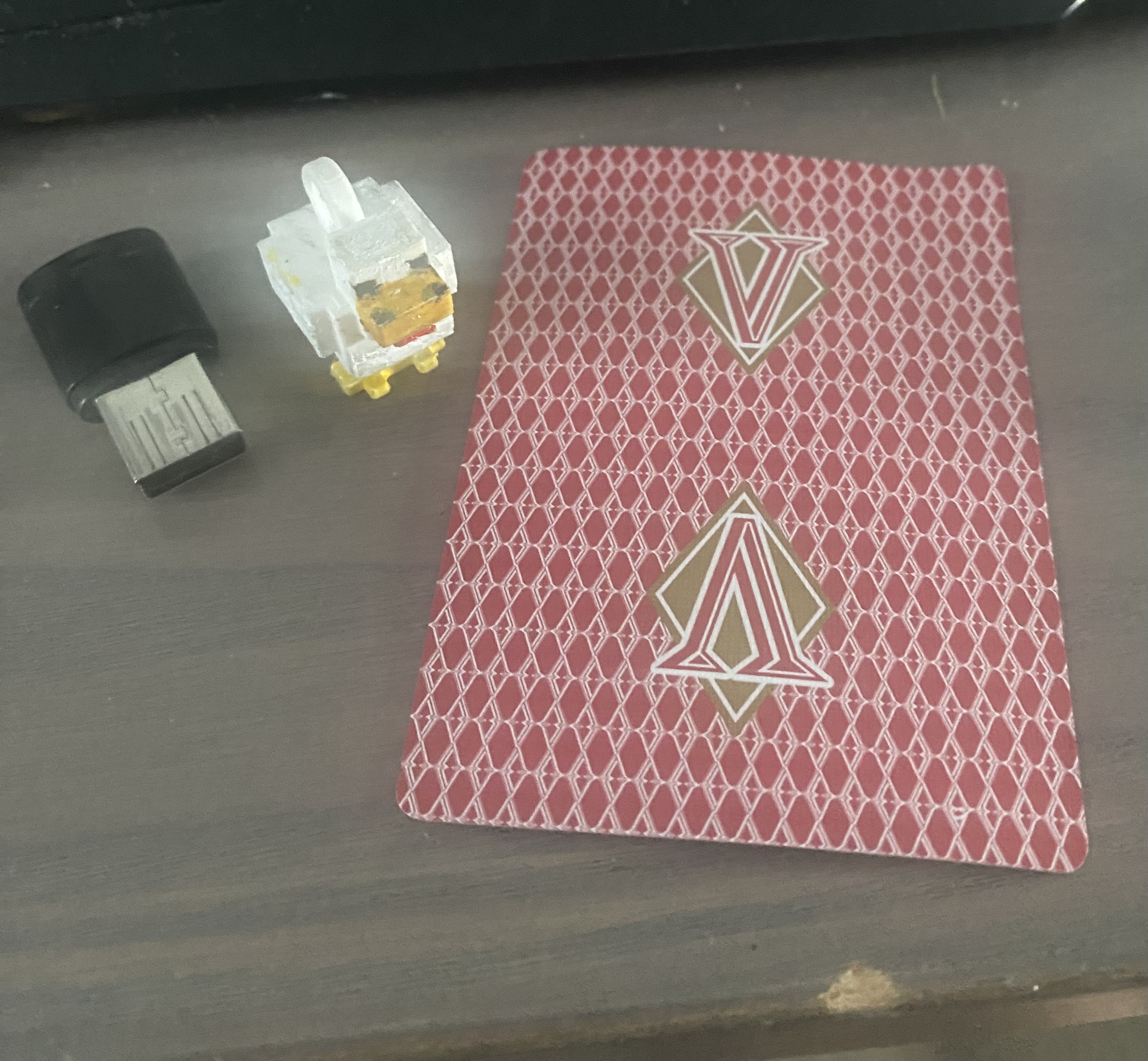 Minecraft chicken keychain by Vanguard Download free STL model