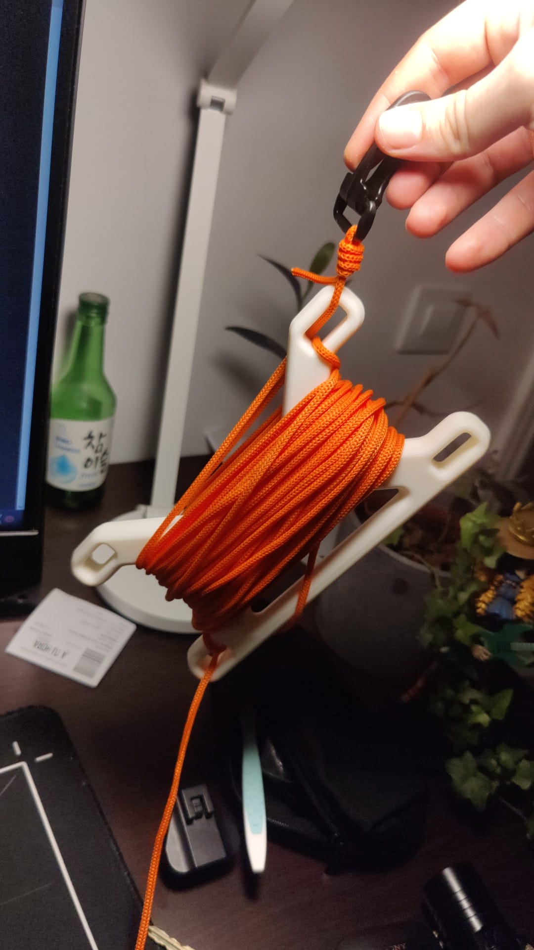 Buoy rope spool