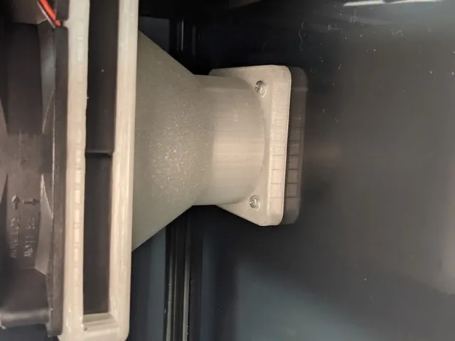 HEPA Enclosure filter 120mm Fan to 60mm