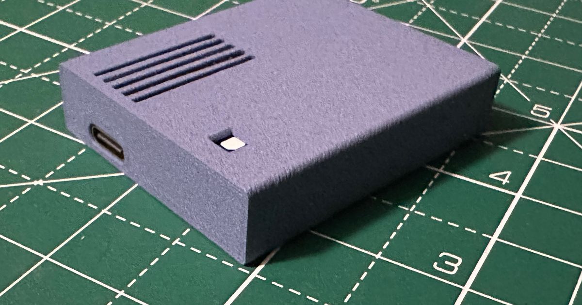 16 Wireless USBC Powered ESPHome Temperature & Humidity Sensor by