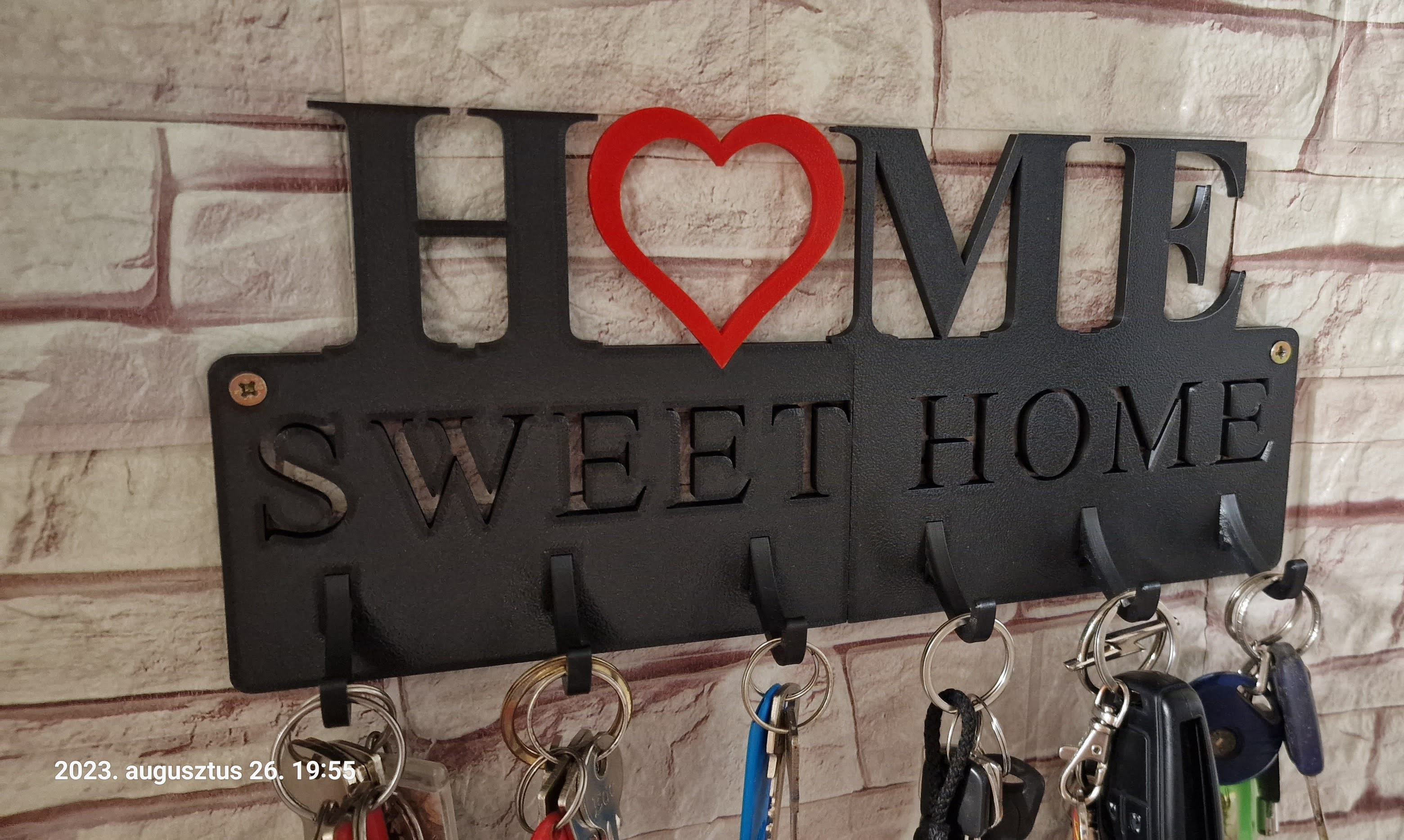 sweet home keychain