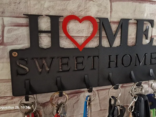 sweet home keychain