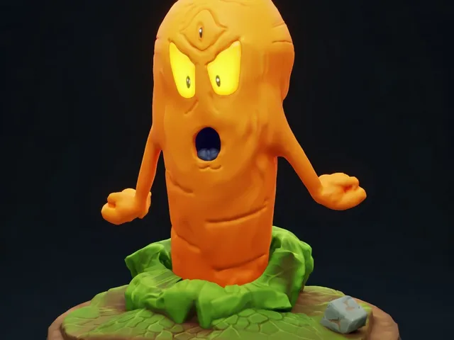 Cuphead Carrot Boss