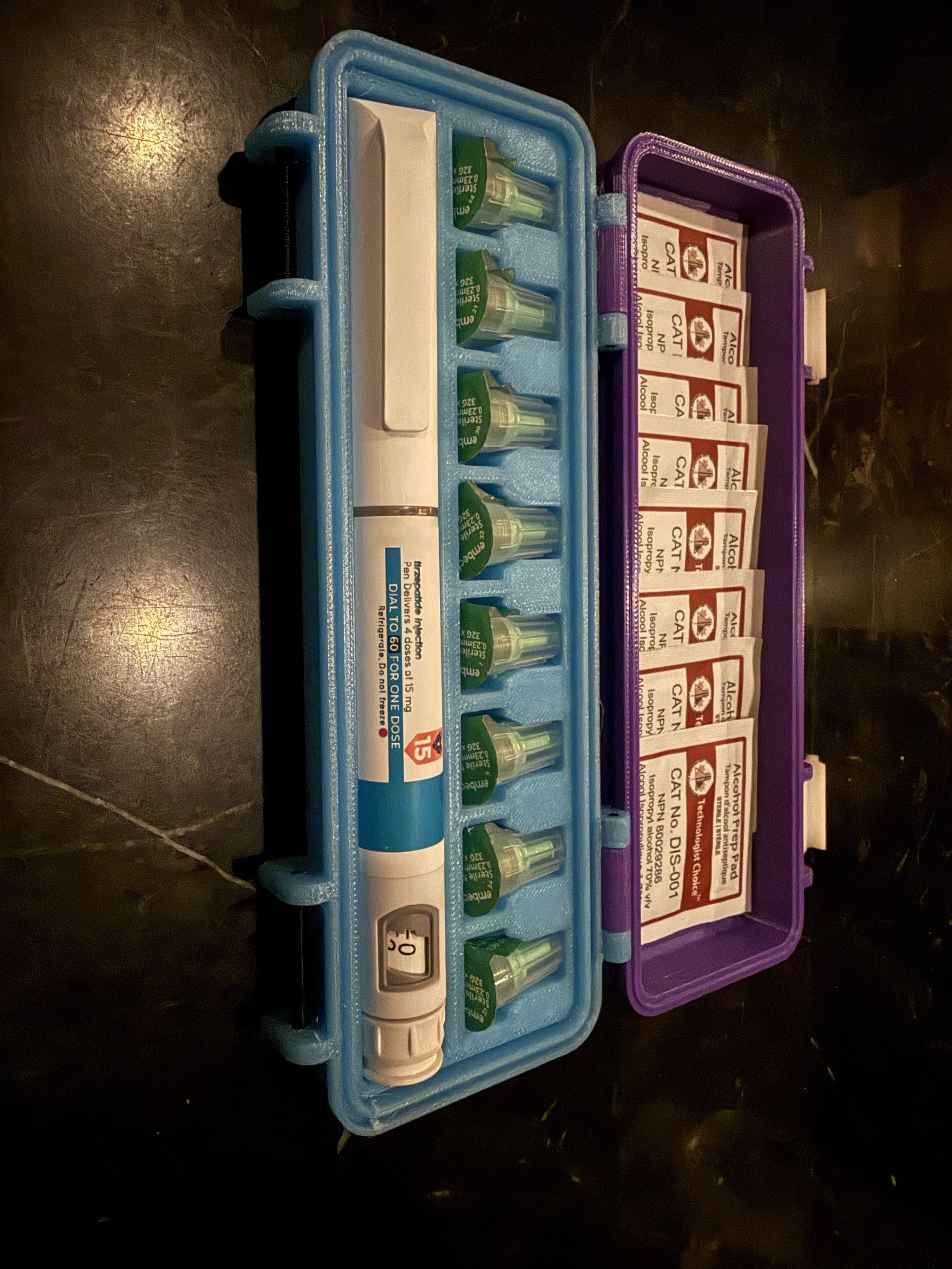 Peptide pen kit rugged box