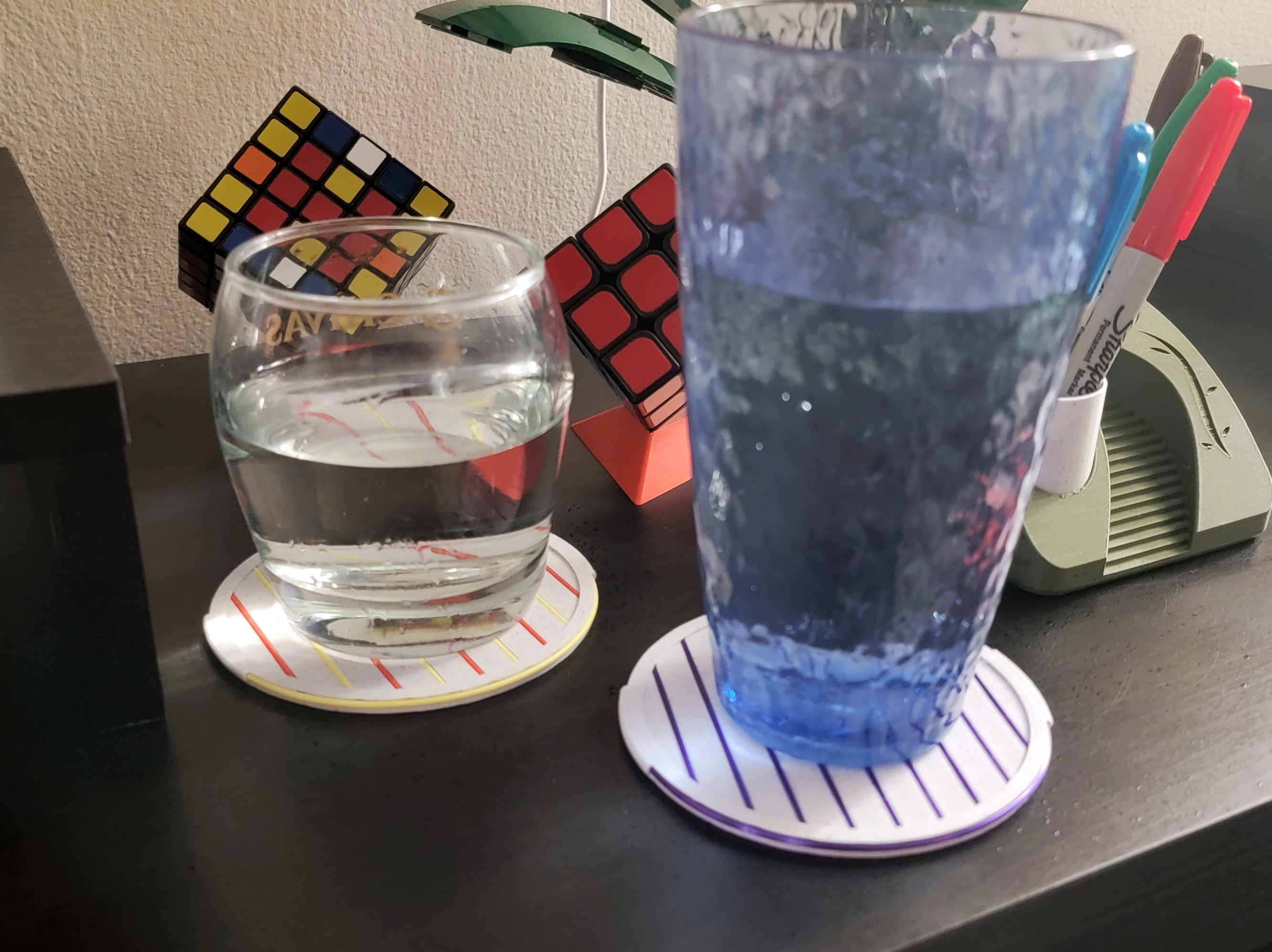 Miniatura 2 do modelo 3D Customizable Coasters!