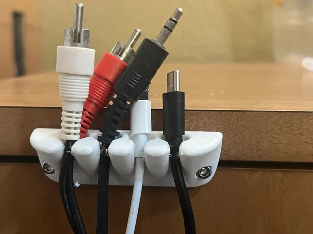 4 slot cable holder