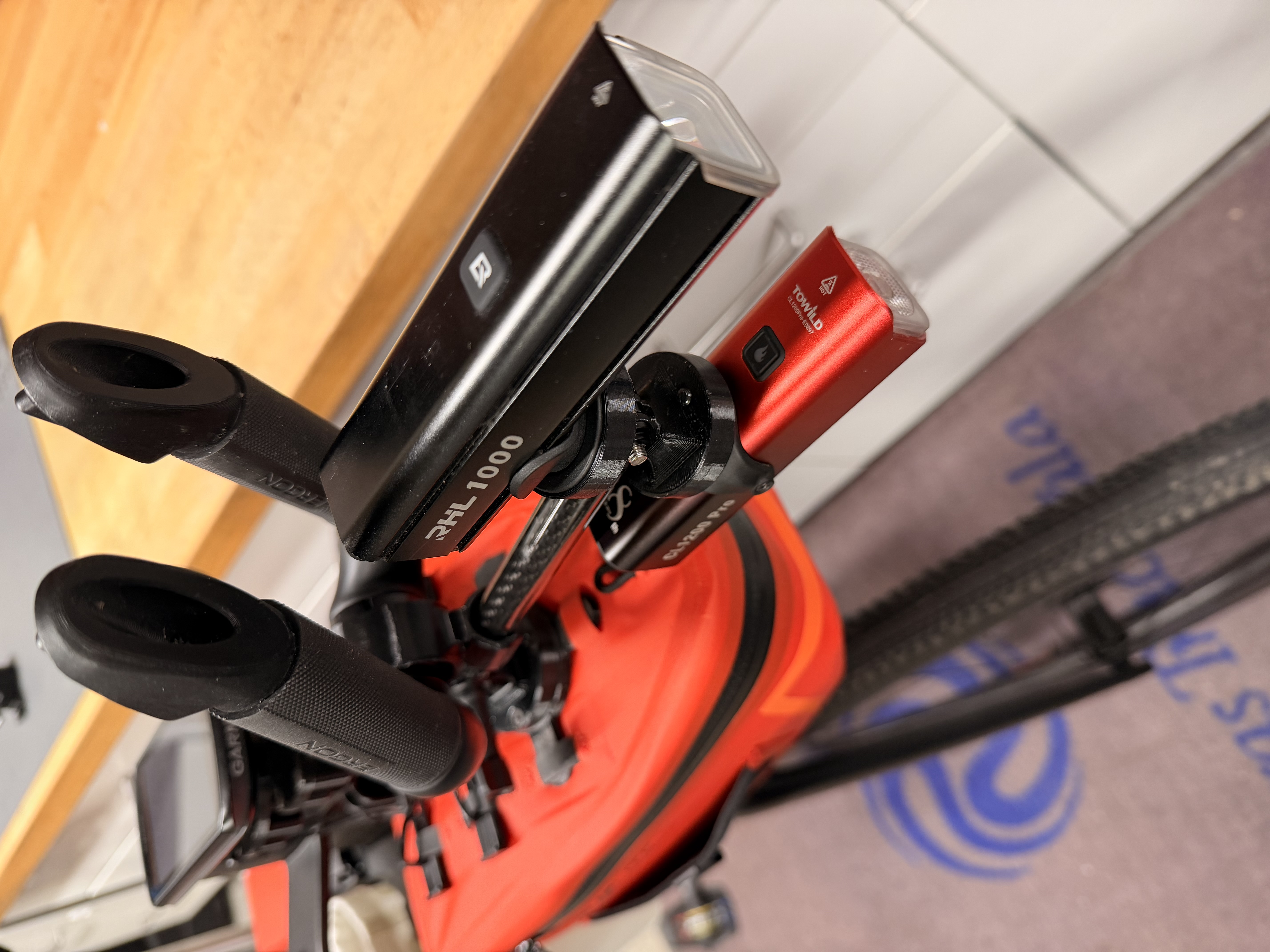 twin holder garmin gopro