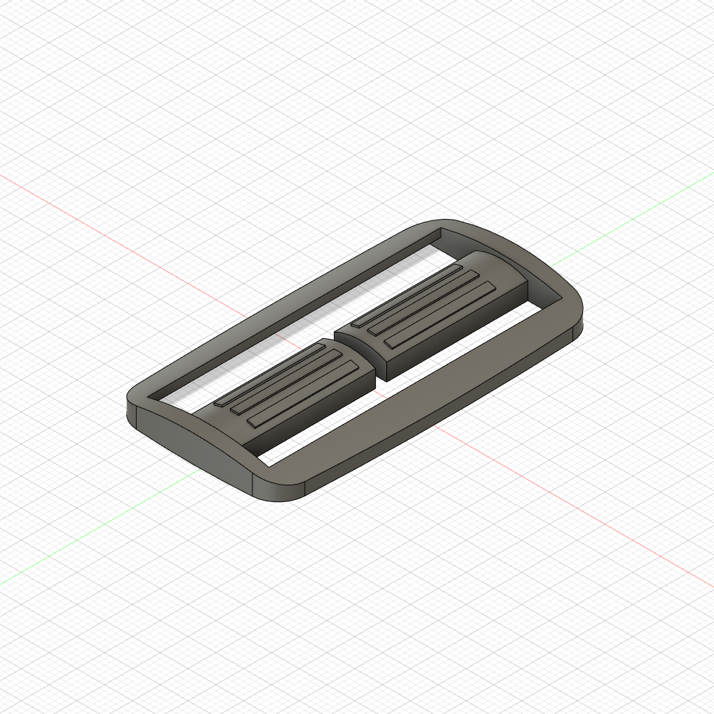 Free STL file 2-Inch Guitar Strap Replacement Adjustable Buckle and  Rectangular Ring Set 🎸・3D printable design to download・Cults