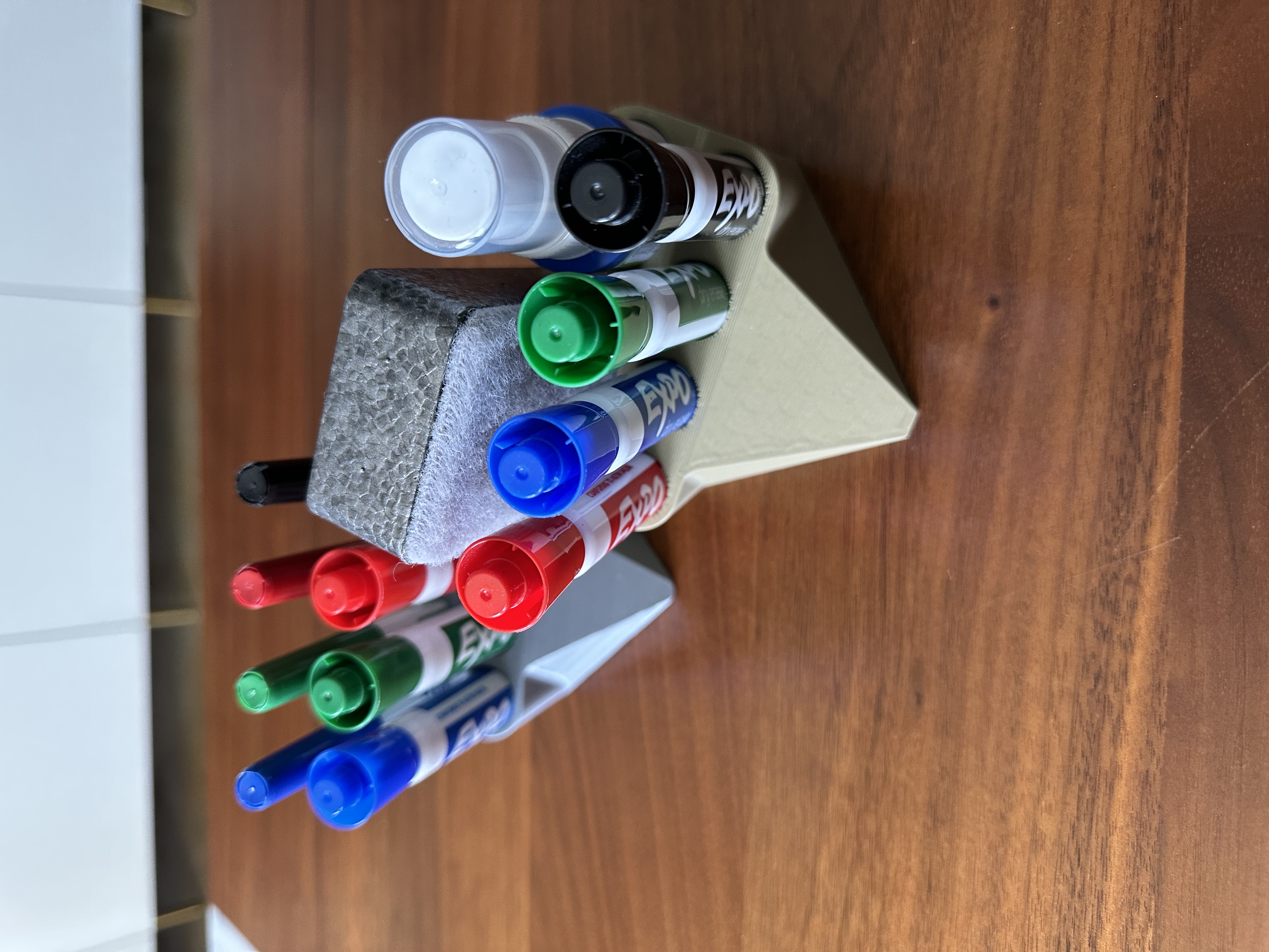 White Board Marker Organizers.  Models