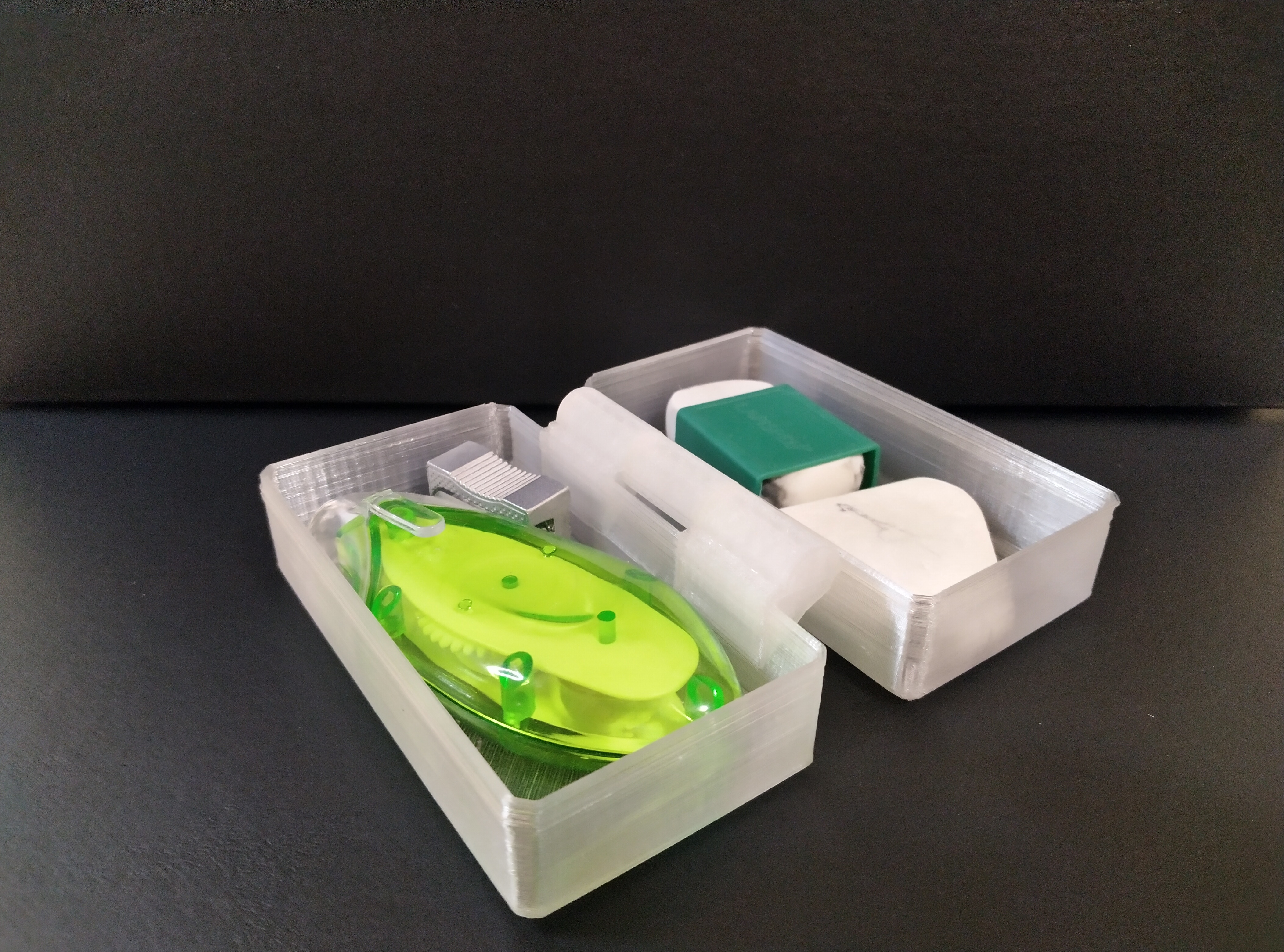 Print-in-place parametric box