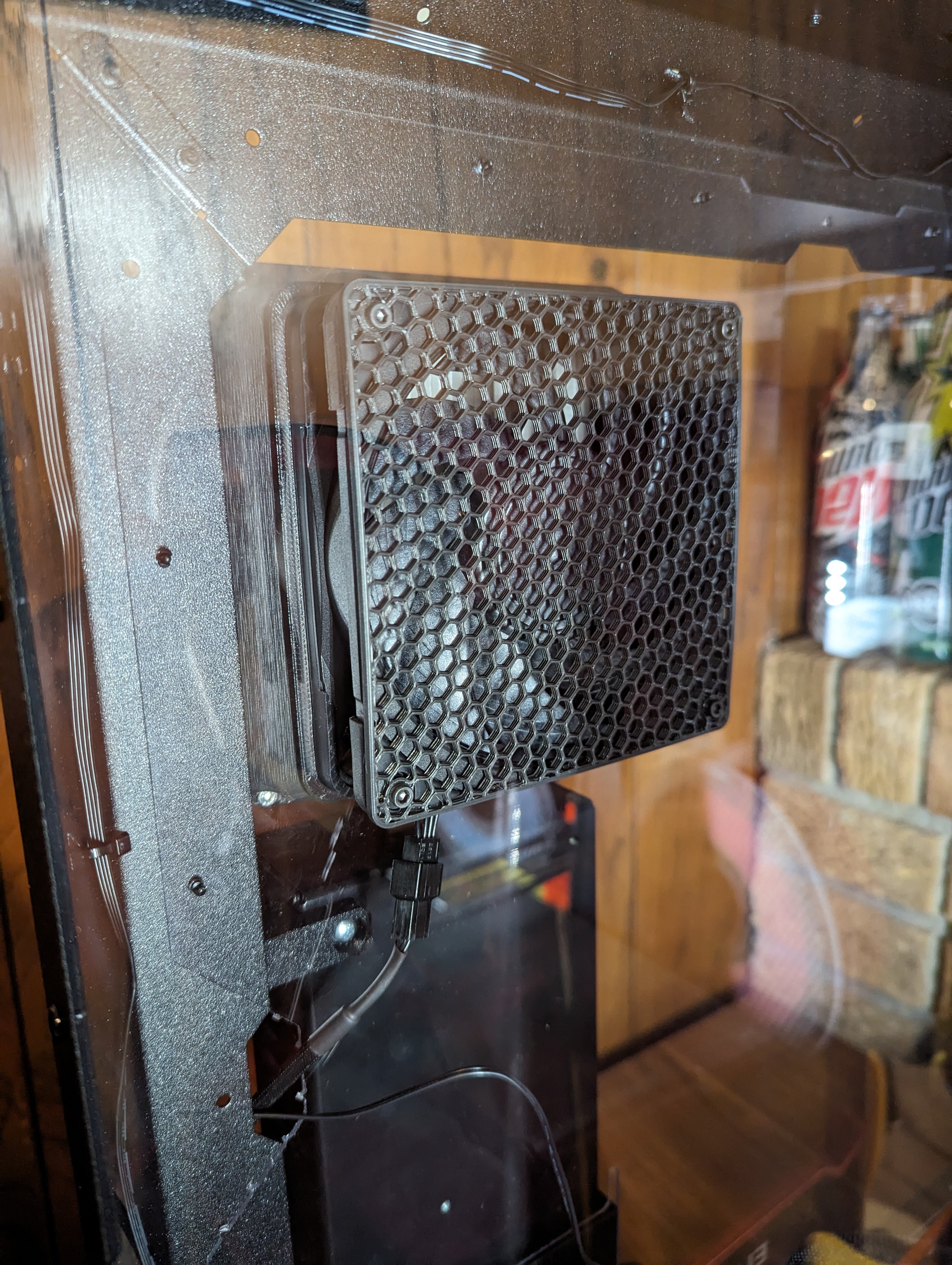 Prusa Enclosure -  Temp Control Filtered Exhaust