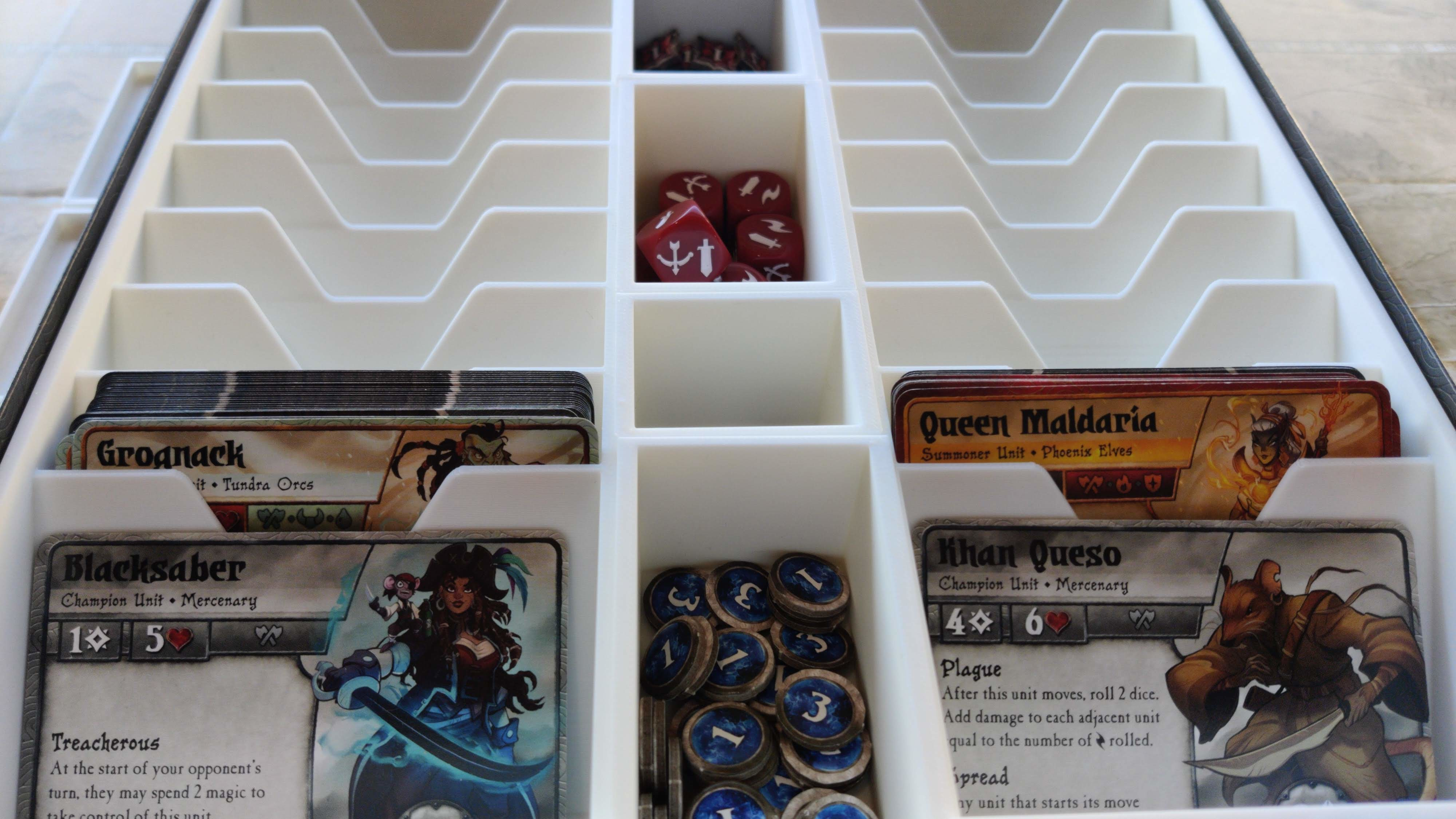 Summoner Wars Second Edition Starter Set Box Insert