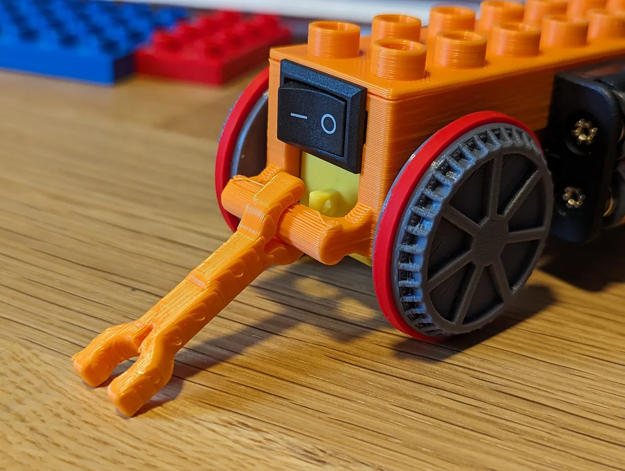 LEGO DUPLO DOUBLE RAIL TURN