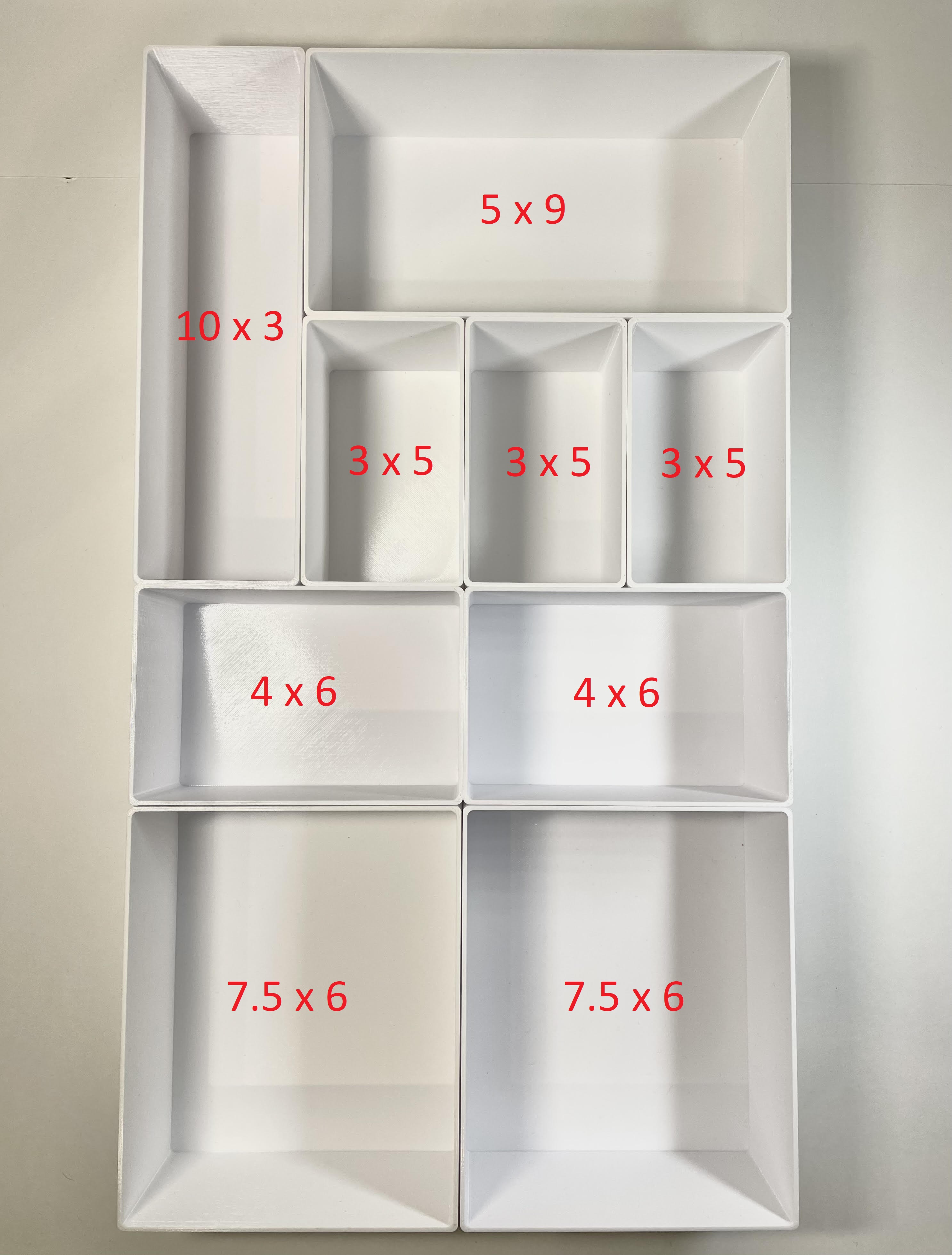 IKEA ALEX Drawer Organizer by Memo | Download free STL model ...