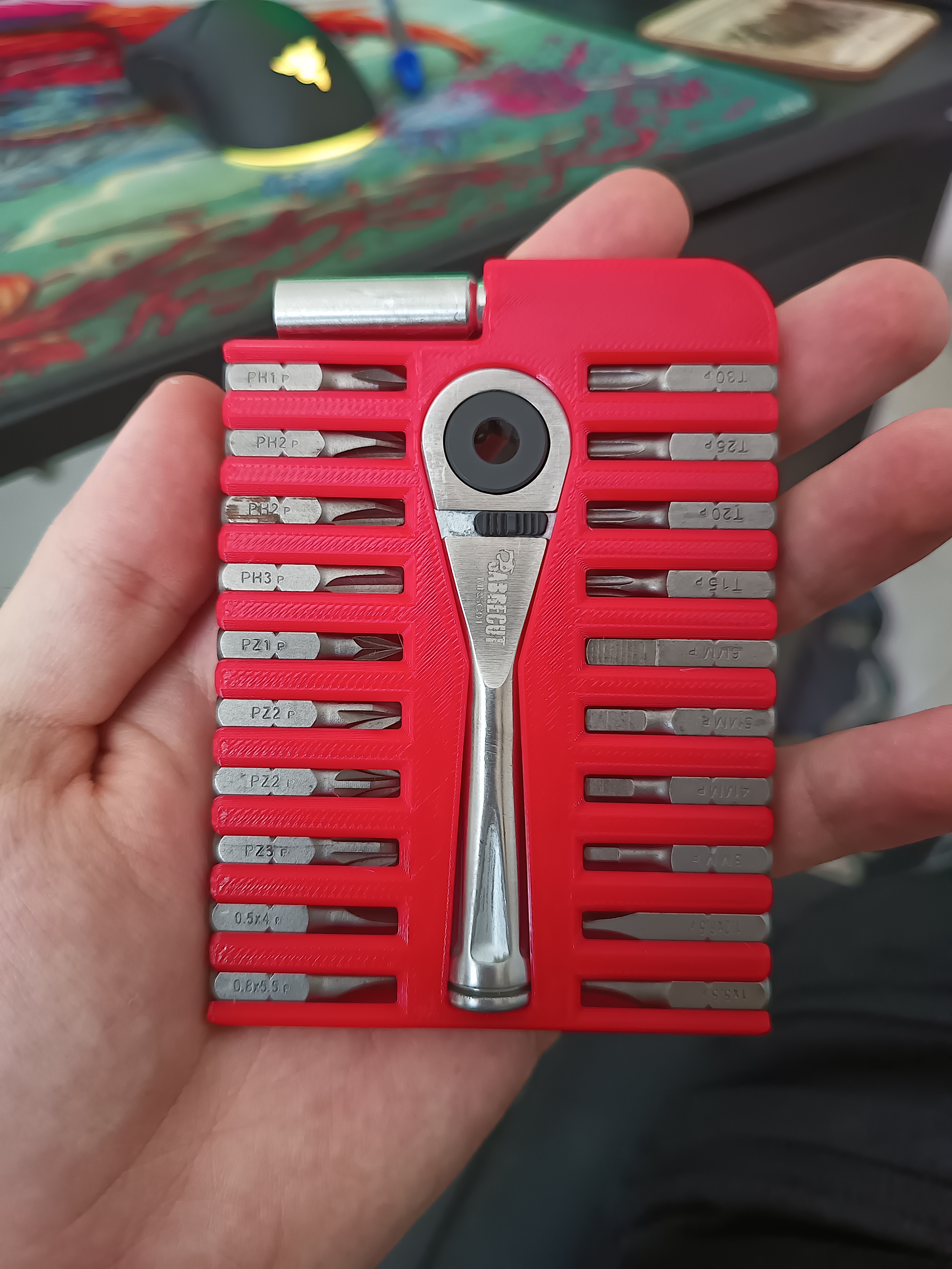 EDC BitKit and mini ratchet combo