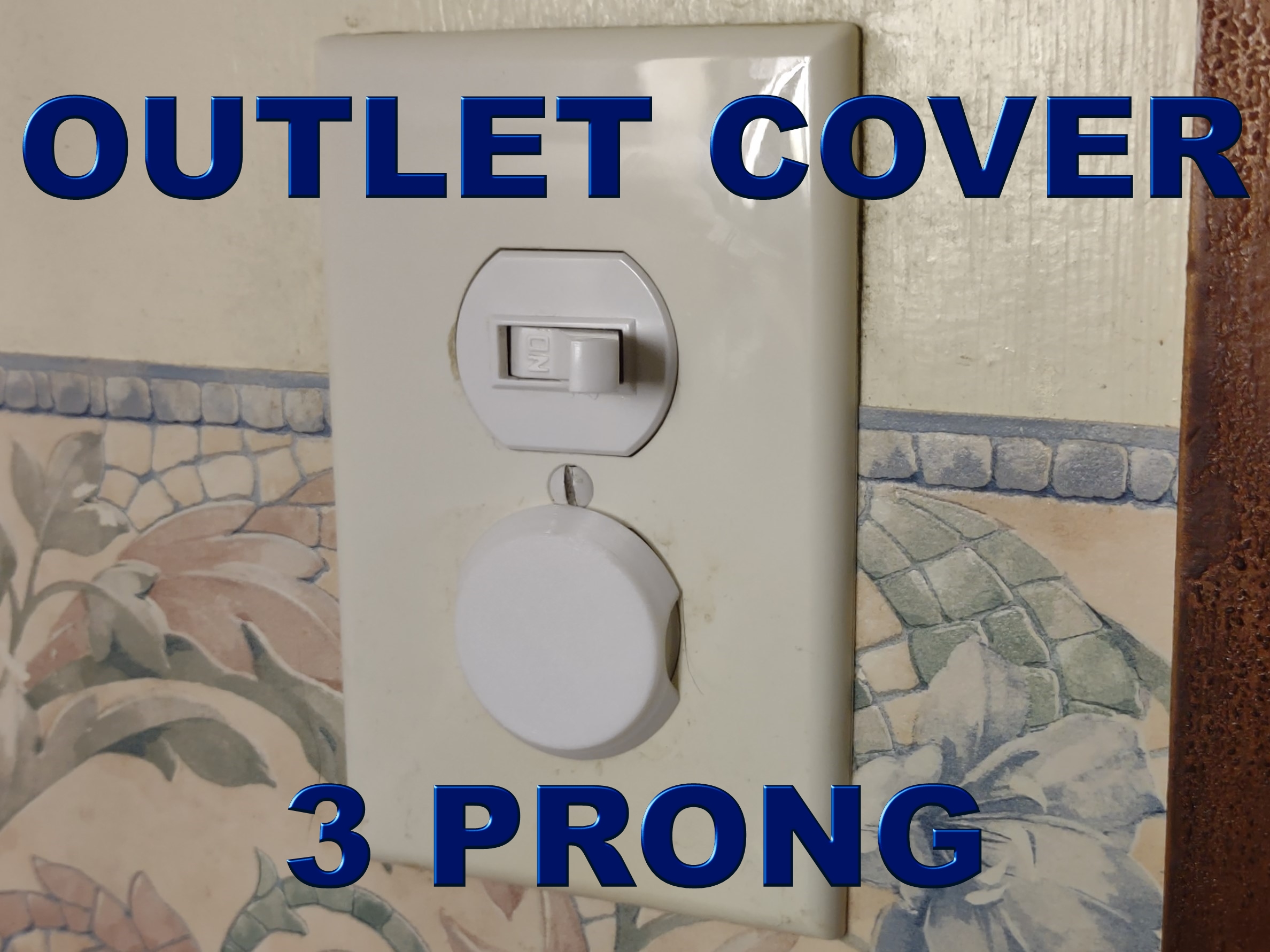 Outlet Cover, Safety by JPM Designs Download free STL model