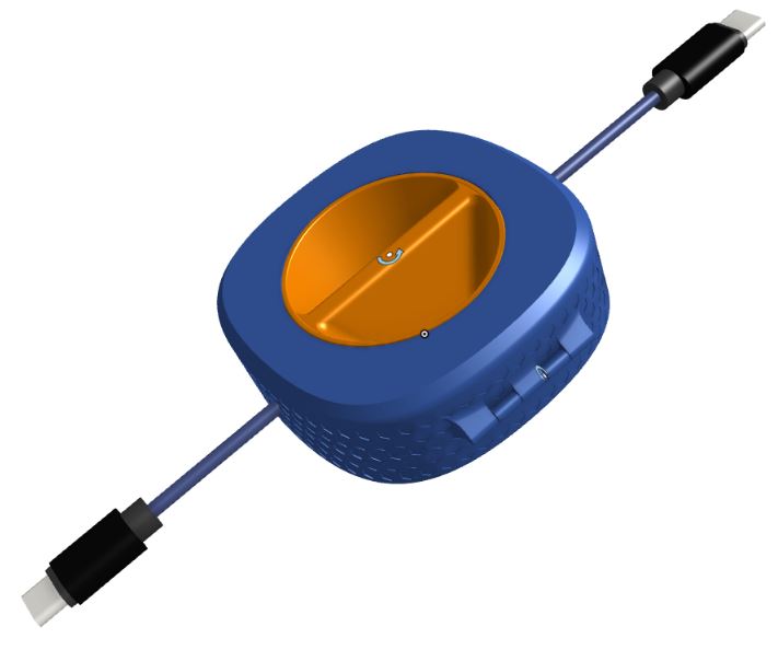 Introducing the Ultimate Portable Rotatable Data Cable Organizer