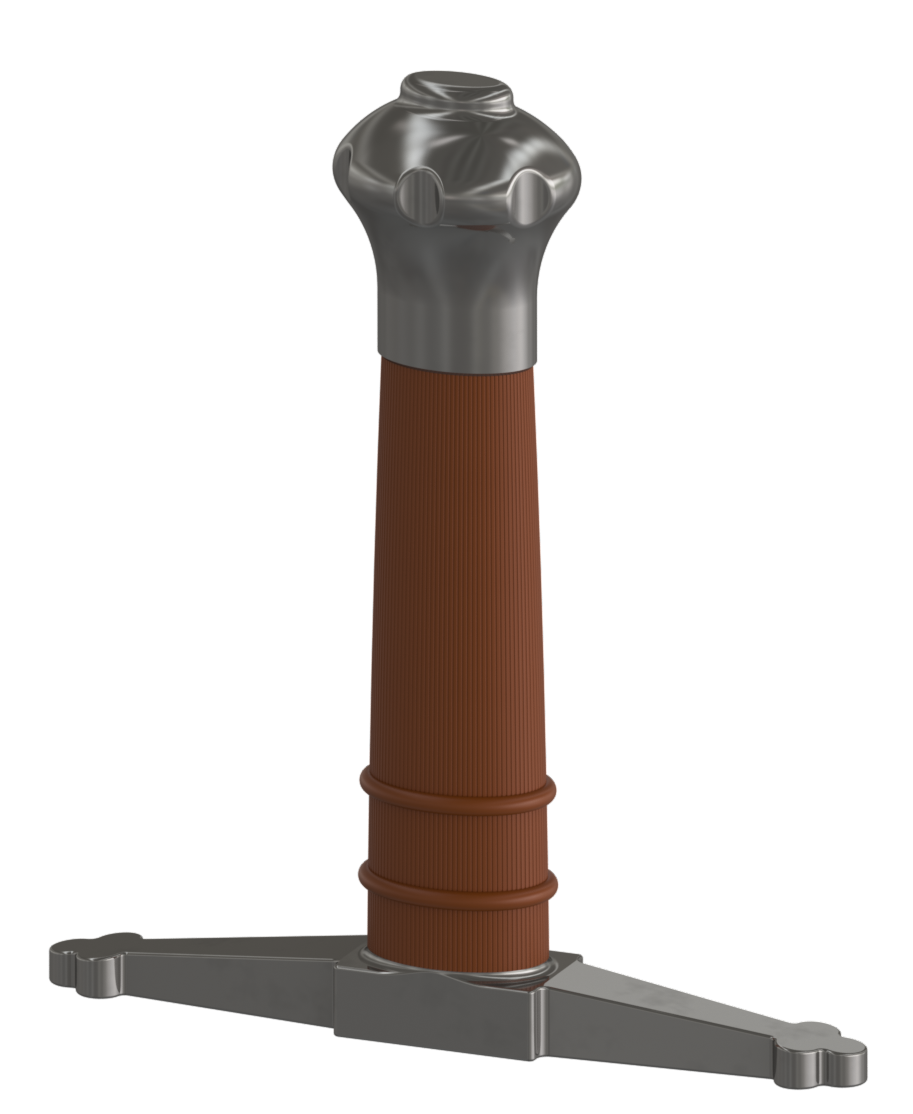 Collapsing Scottish Claymore (Print-In-Place)