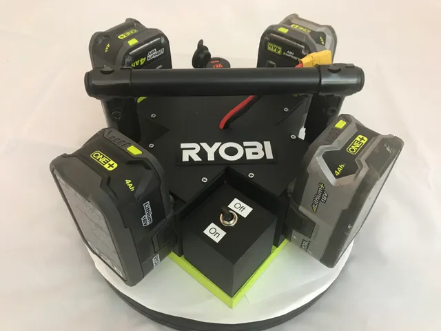 RYOBI 18V to 40V Converter and 13.8V Powerstation