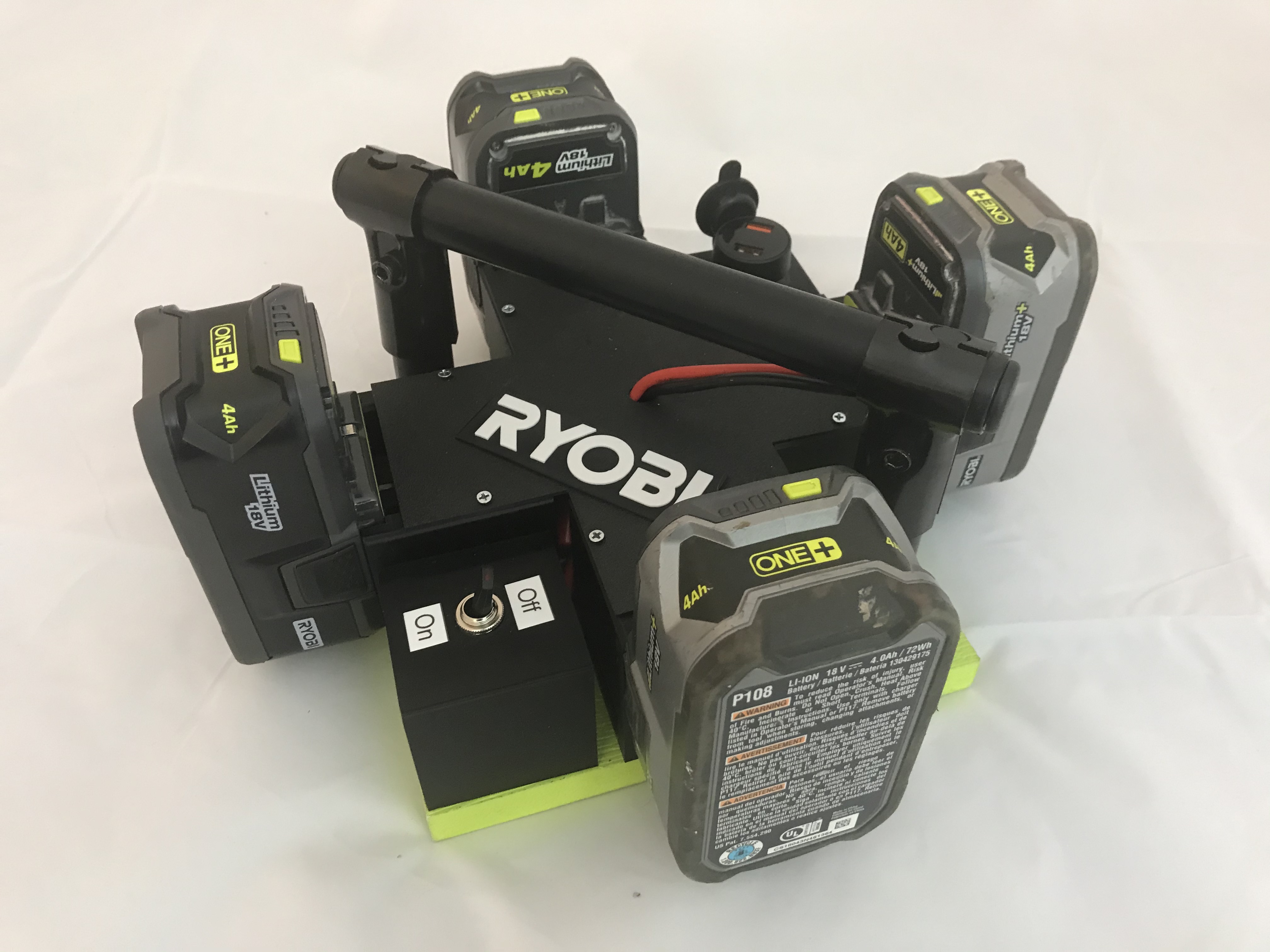 RYOBI 18V to 40V Converter and 13.8V Powerstation by Simple3D