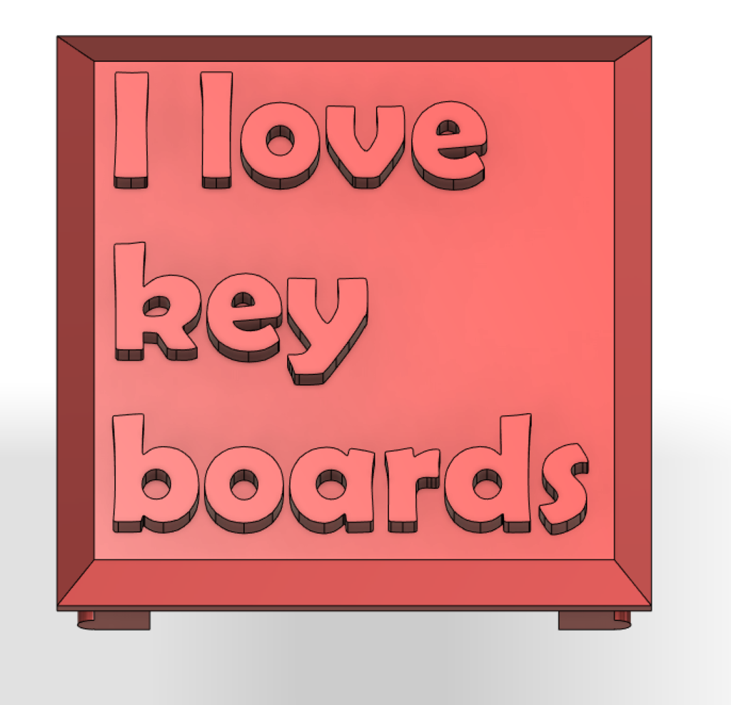 Mechanical keyboard badges by LordEvilFish3DP Download free STL model
