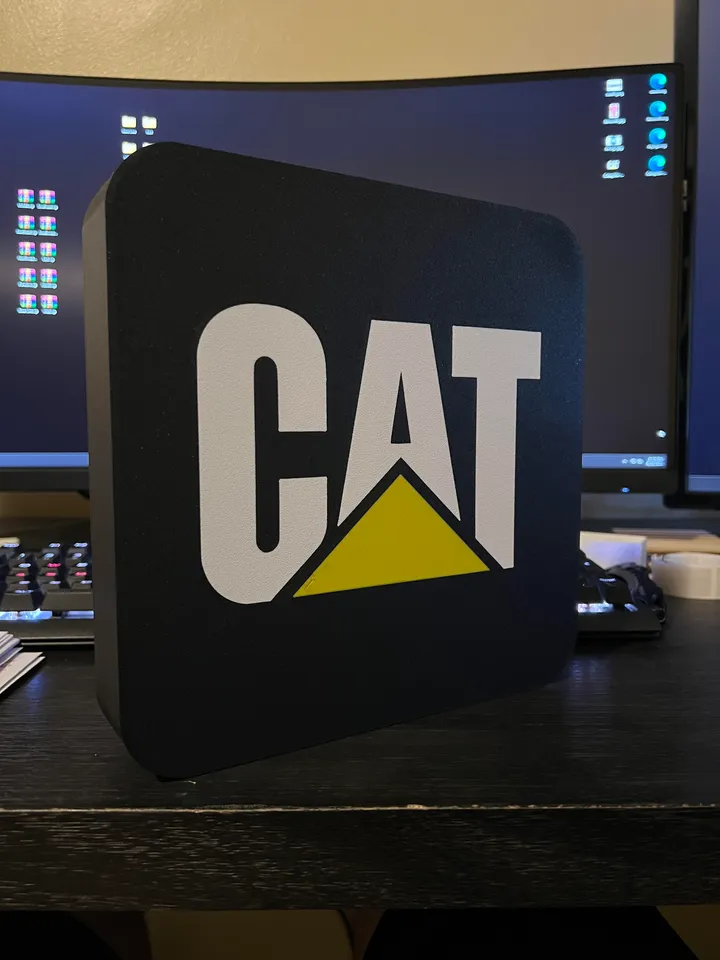 Cat Sign by Jake94 | Download free STL model | Printables.com
