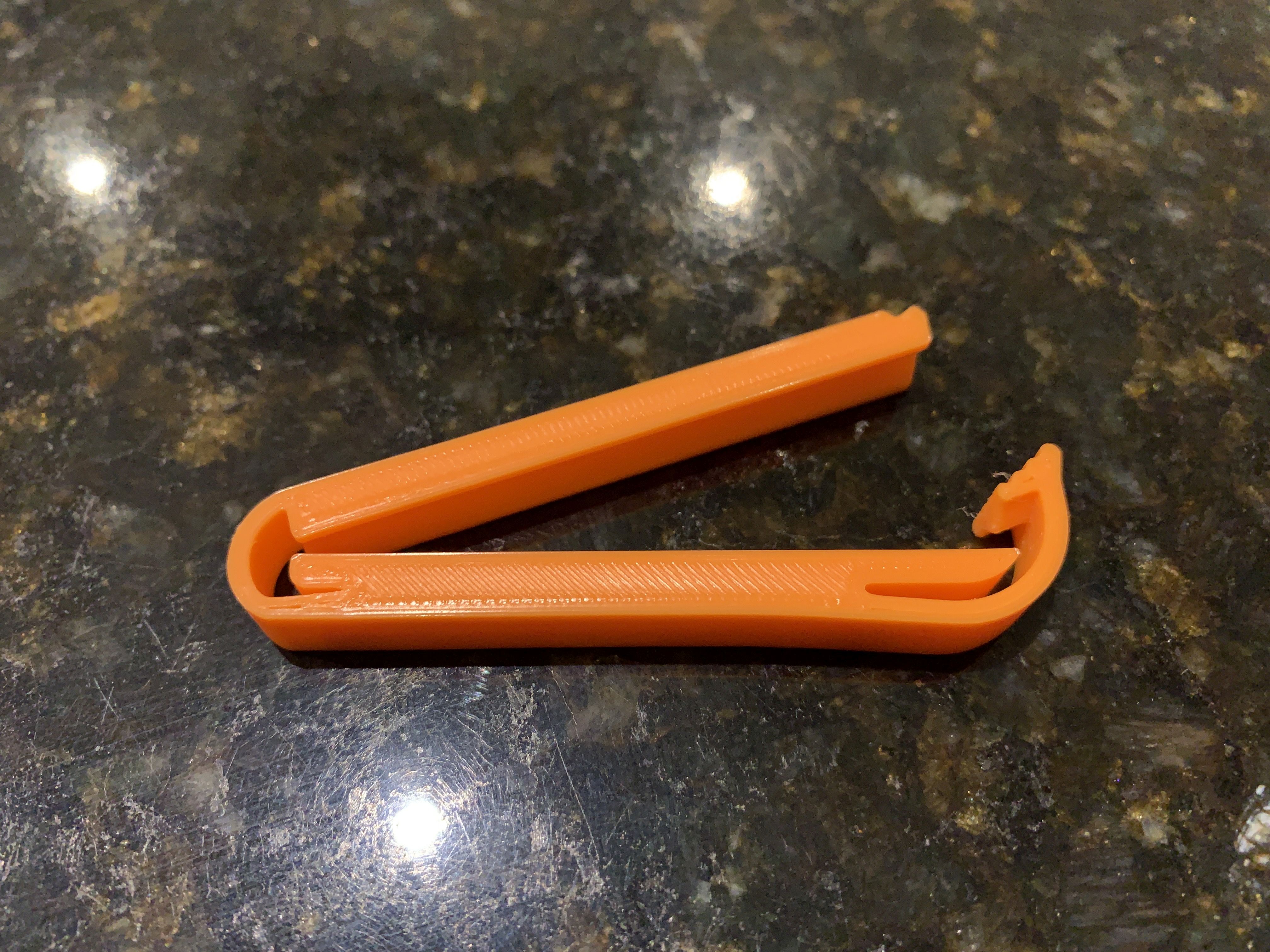 Bag Clip 10 (3 sizes) by Wiseone Download free STL model