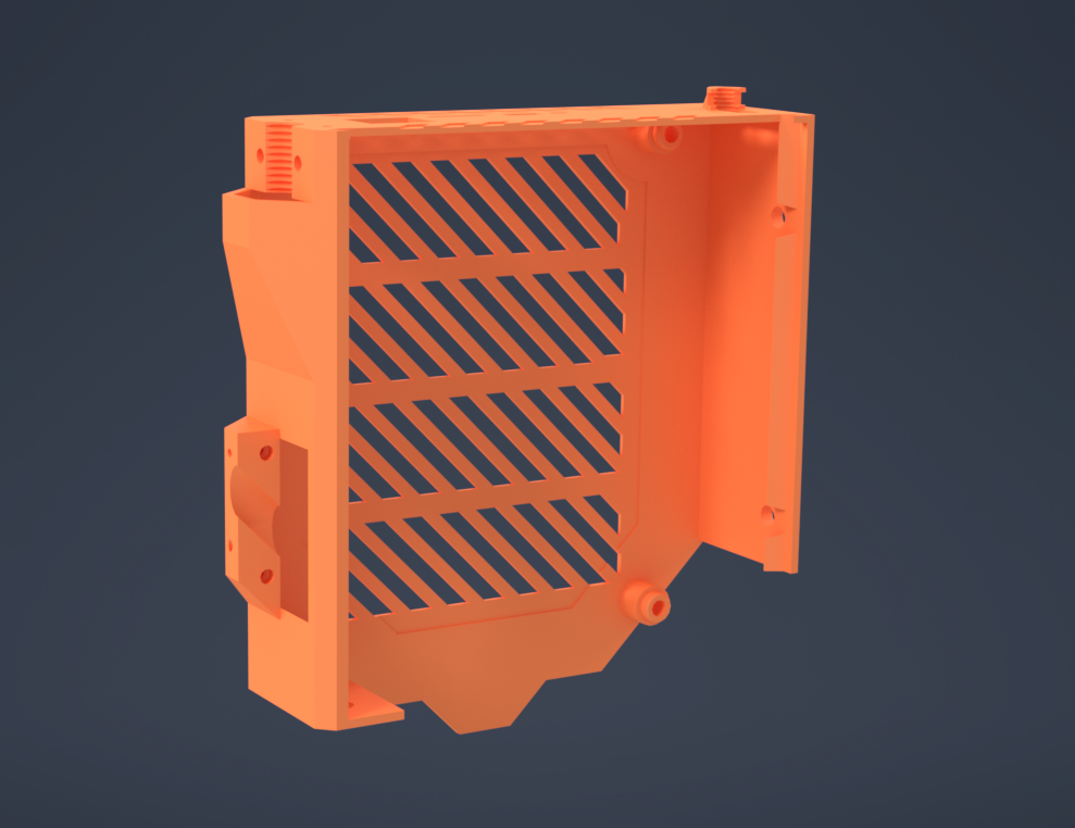 Duet 2 Maestro case for Prusa Bear v2.0 and up