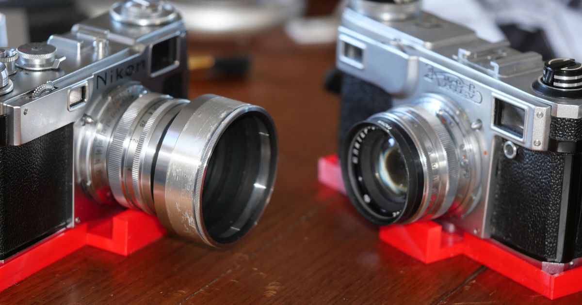 Kiev 4 Camera stand by plainbobminimus | Download free STL model ...